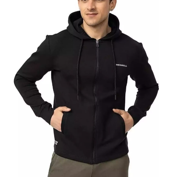 Merrell Erkek Günlük Giyim Sweatshirt Sting Siyah