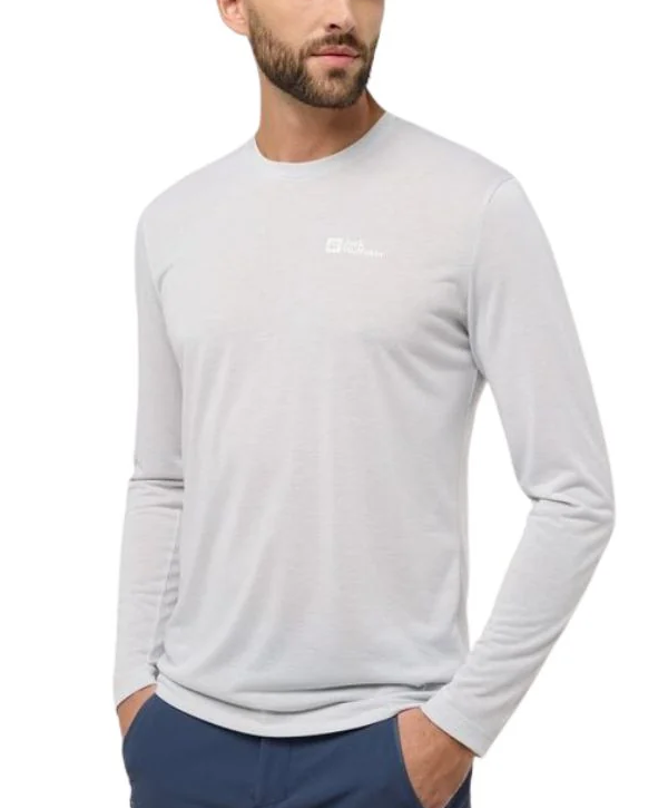 Jack Wolfskin Vonnan Ls T M Erkek Tişört