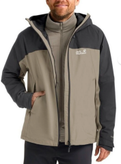 Jack Wolfskin Wild Places 3in1 Erkek Outdoor Ceketi