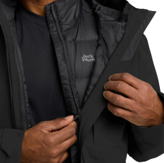 Jack Wolfskin Icecape 3in1 Down Rds Erkek Outdoor Ceketi