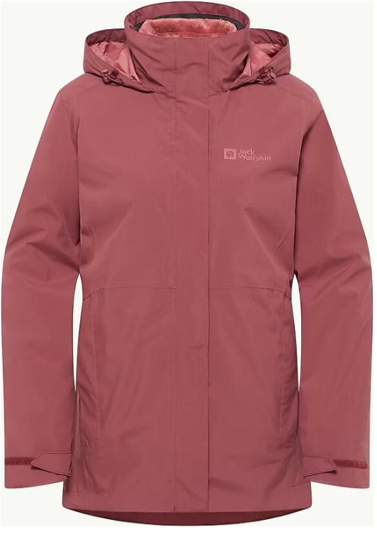 JACK WOLFSKIN ROTWAND 3IN1 JKT W