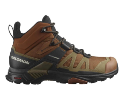 Salomon  X Ultra 4 Mid GTX Caramel Cafe/Gothic Olive/Black Erkek Outdoor Bot