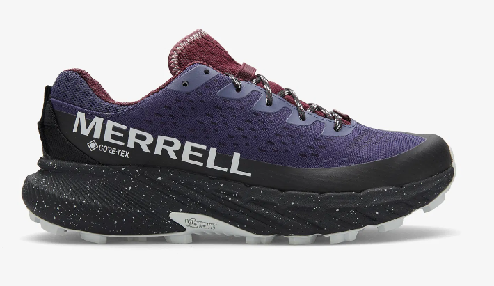Merrell Agility Peak 5 Gore-Tex Erkek Mor Patika Koşusu Ayakkabısı