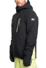Quiksilver Morton Erkek Siyah Snowboard Ceketi