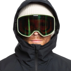 Quiksilver Morton Erkek Siyah Snowboard Ceketi
