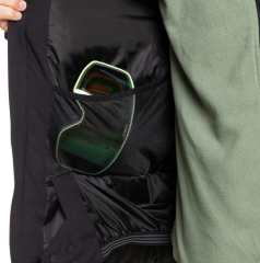 Quiksilver Morton Erkek Siyah Snowboard Ceketi