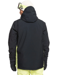 Quiksilver Morton Erkek Siyah Snowboard Ceketi