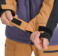 Quiksilver Sycamore Block 20k Jk Erkek Kahverengi Snowboard Ceketi