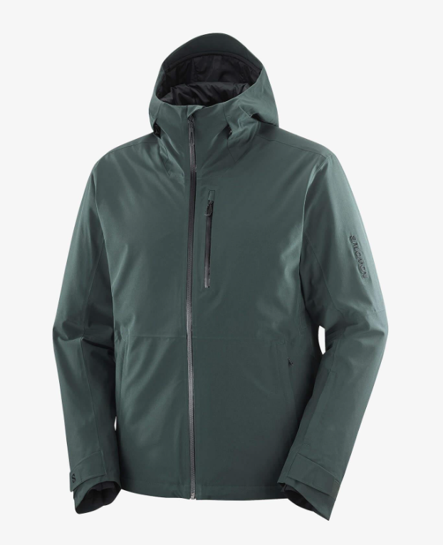 Salomon Highland Erkek Yeşil Kayak Ceketi