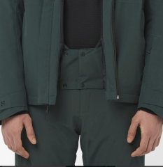 Salomon Highland Erkek Yeşil Kayak Ceketi