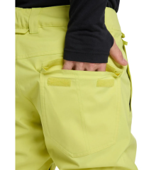 Quiksilver Estate Pt Erkek Sarı Snowboard Pantolonu 10K