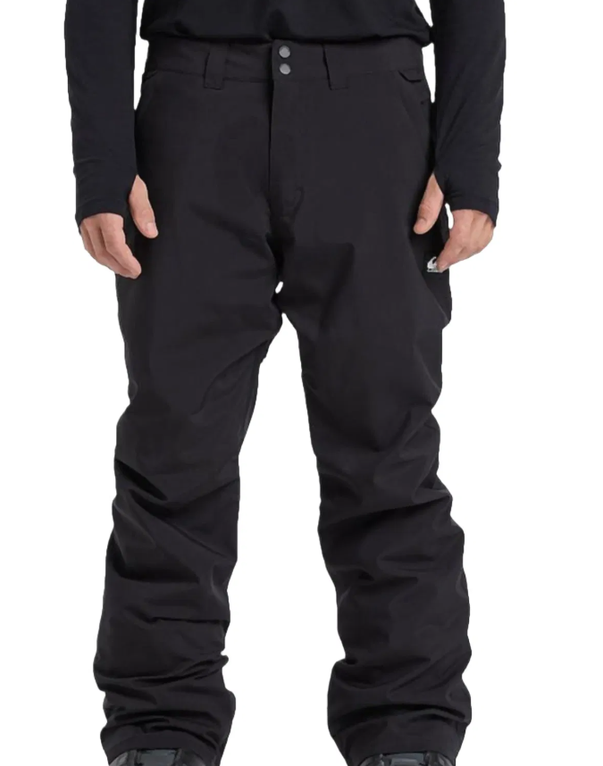 Quiksilver Estate Pt Erkek Siyah Snowboard Pantolonu 10K