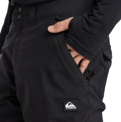 Quiksilver Estate Pt Erkek Siyah Snowboard Pantolonu 10K