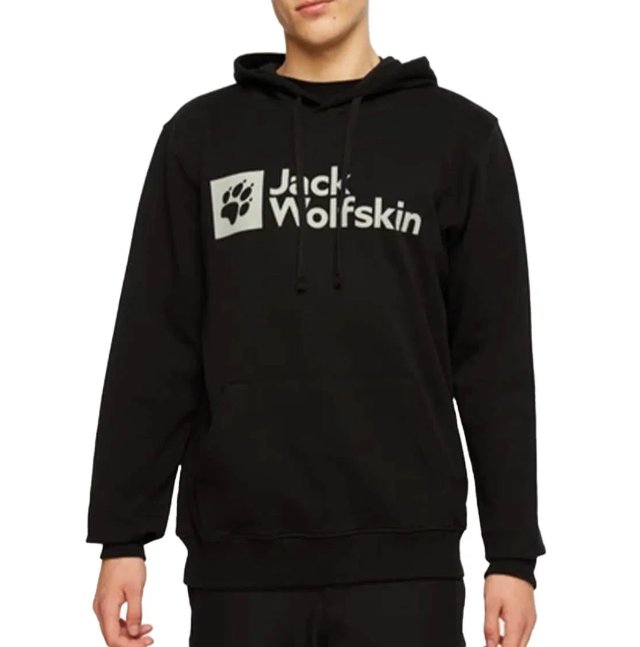 Jack Wolfskin Arthur Hoody Erkek Siyah Sweatshirt