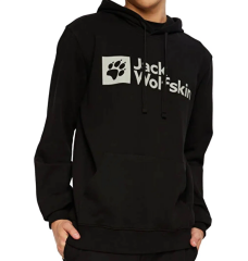Jack Wolfskin Arthur Hoody Erkek Siyah Sweatshirt