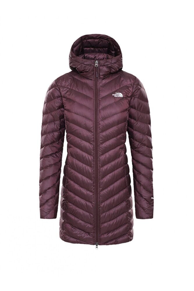 Kadın Bordo Nf0a3brk6x51 W Trevaıl Parka Tracktop