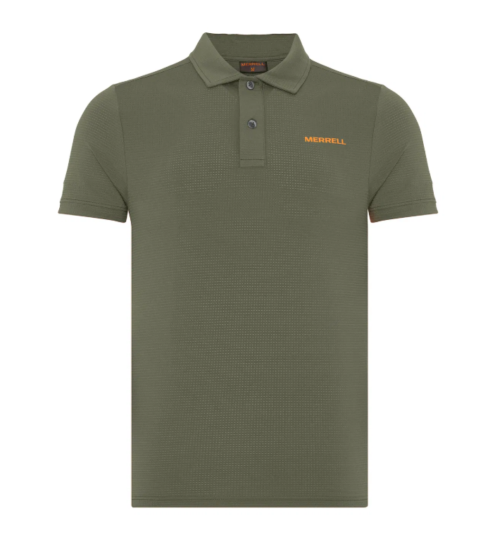 Merrell Erkek Günlük Giyim Polo Tişört Pro Haki