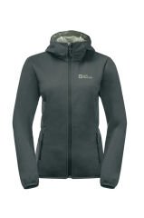 Windhain Hoody Kadın Yeşil Softshell - Yeşil
