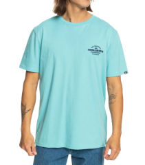 Quiksilver Tradesmith SS Erkek Tişört Mavi