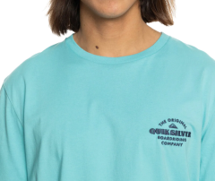 Quiksilver Tradesmith SS Erkek Tişört Mavi