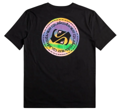 Quiksilver Erkek Tişört Colour Flow Siyah